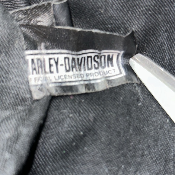 VINTAGE Harley Davidson Leather Backpack,  Genuine Leather With Logo - Picture 16 of 16